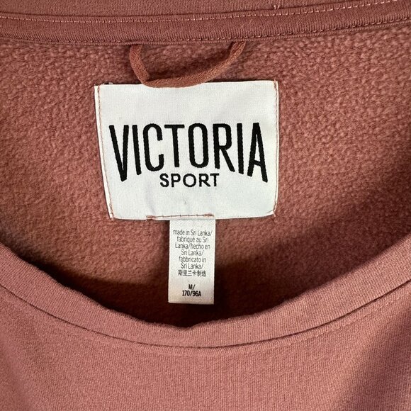 Victoria Sport Mauve Pink Crewneck Sweatshirt Size Medium - Picture 4 of 4